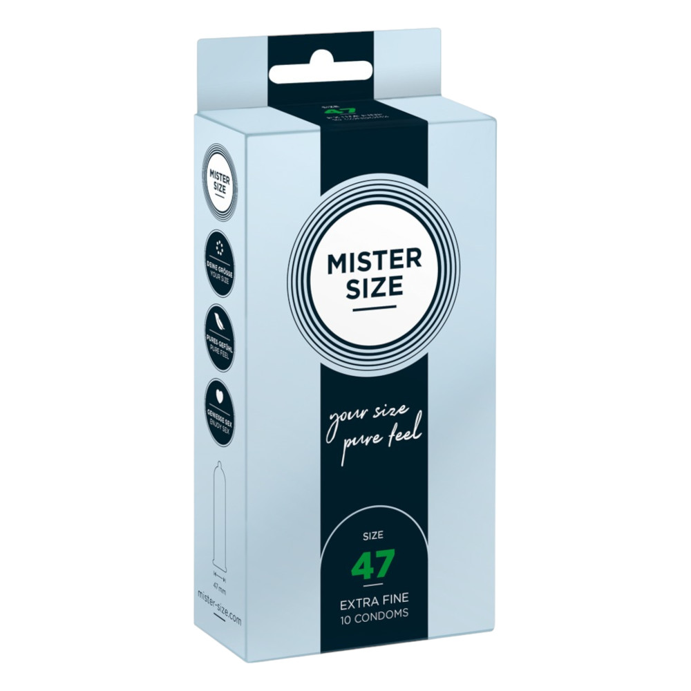 Mister Size tanki kondom - 47mm (10kom) - Slika 2