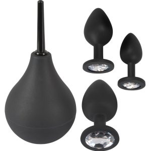 Black Velvet - analni Dildo set (4 dijela)
