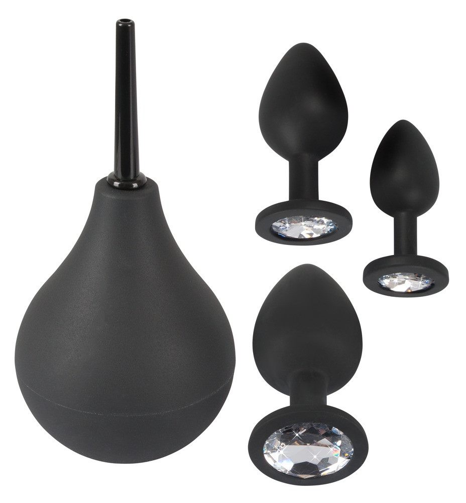 Black Velvet - analni Dildo set (4 dijela)