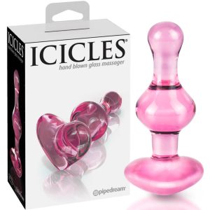 Icicles br. 75 - slatki, stakleni analni  Dildo