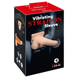 You2Toys Strap-on - punjivi, šuplji vibrator na remen