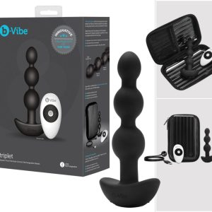 b-Vibe - trostruki biser, analni vibrator na baterije