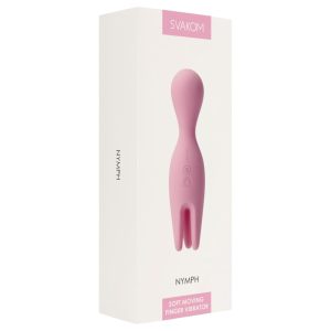 Svakom Nymph - punjivi vibrator za klitoris s rotirajućim prstima