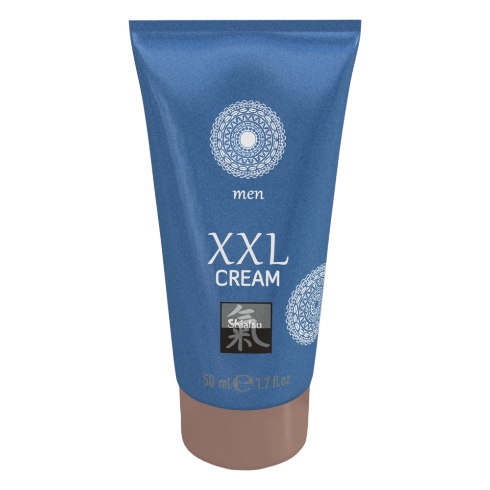 HOT Shiatsu XXL - zagrijavajuća, stimulirajuća intimna krema za muškarce (50 ml)
