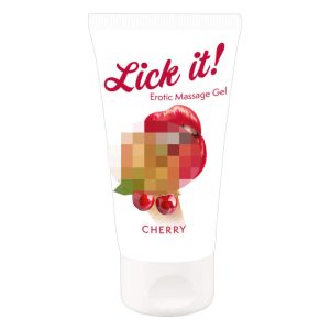 Lick it! - 2u1 jestivi lubrikant - trešnja (50ml)