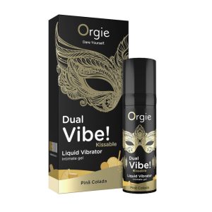 Orgy Dual Vibe! - tekući vibrator - Pinã Colada (15 ml)