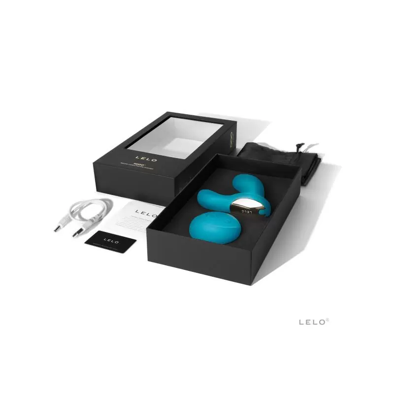 Lelo Hugo masažer prostate – tirkizni - Slika 2