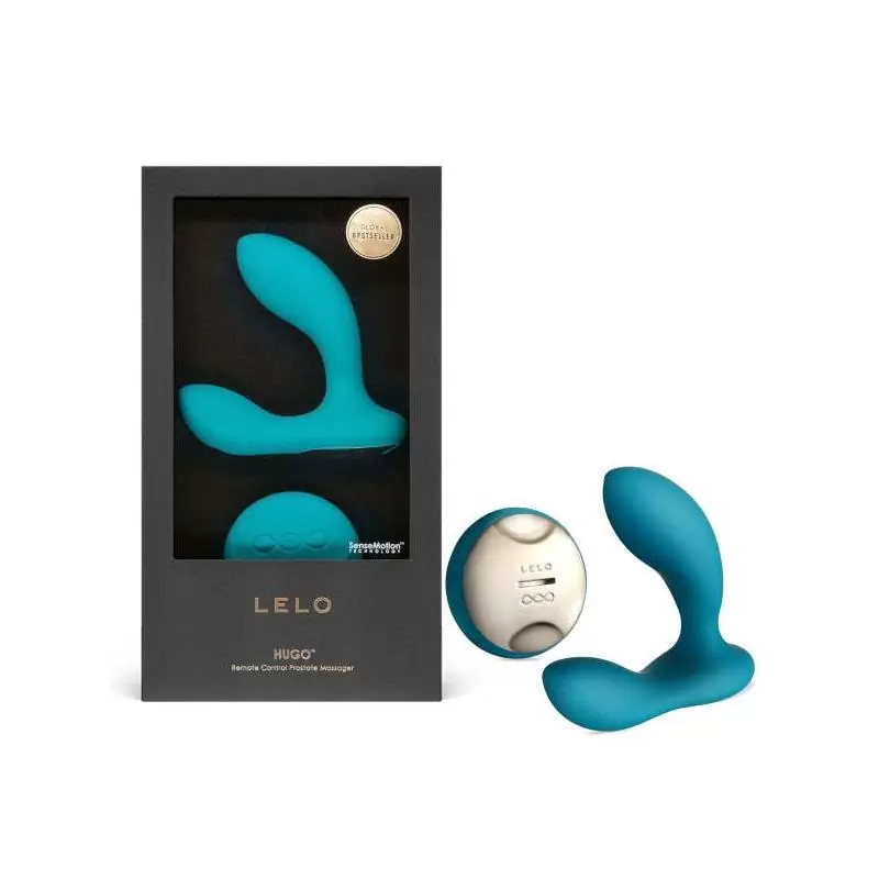 Lelo Hugo masažer prostate – tirkizni - Slika 3
