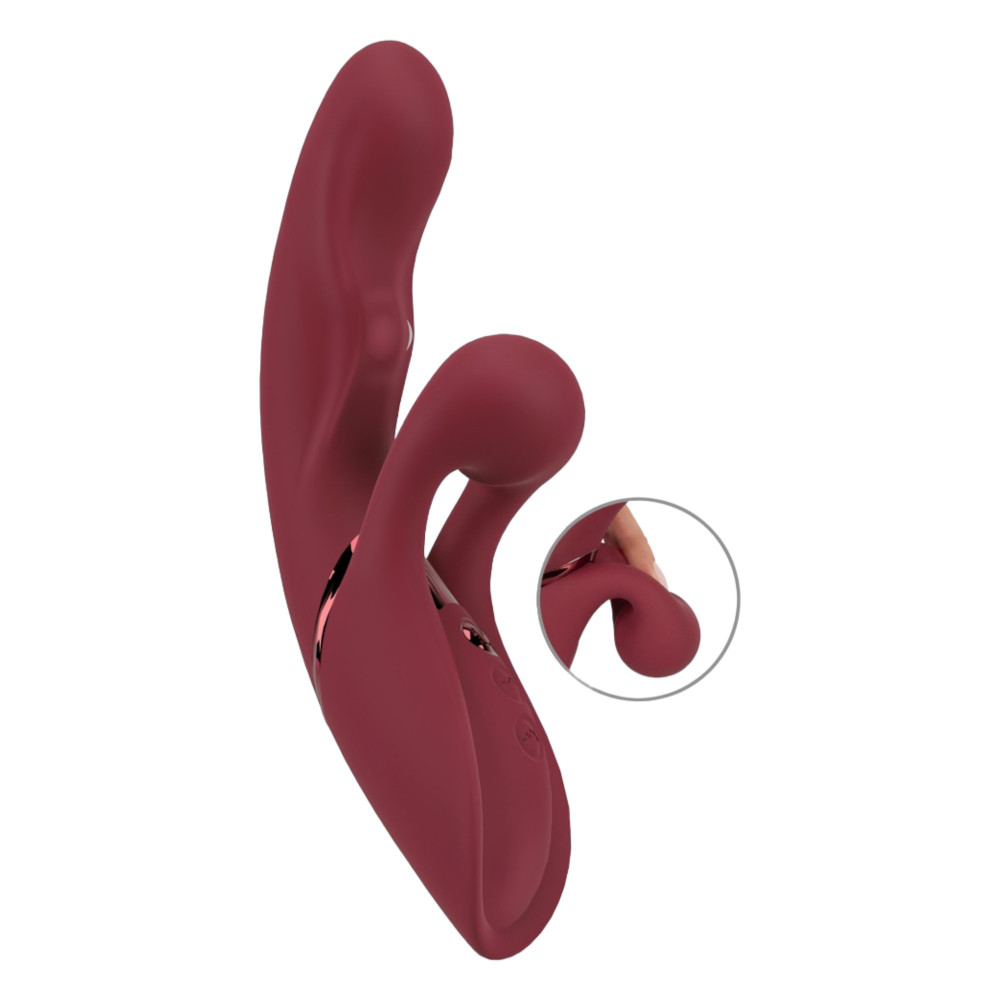 Javida 2 funkcijsko zečji vibrator - akumulatorski