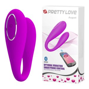 Pretty Love August - punjivi, pametni vibrator za G-točku i klitoris