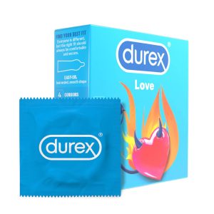 Durex kondomi - love easy on kondomi 4 kom