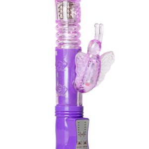 Easytoys - rotirajući vibrator s polugom za klitoris
