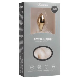 Easytoys Fox NO13 - metalni analni Dildo s lisičjim repom