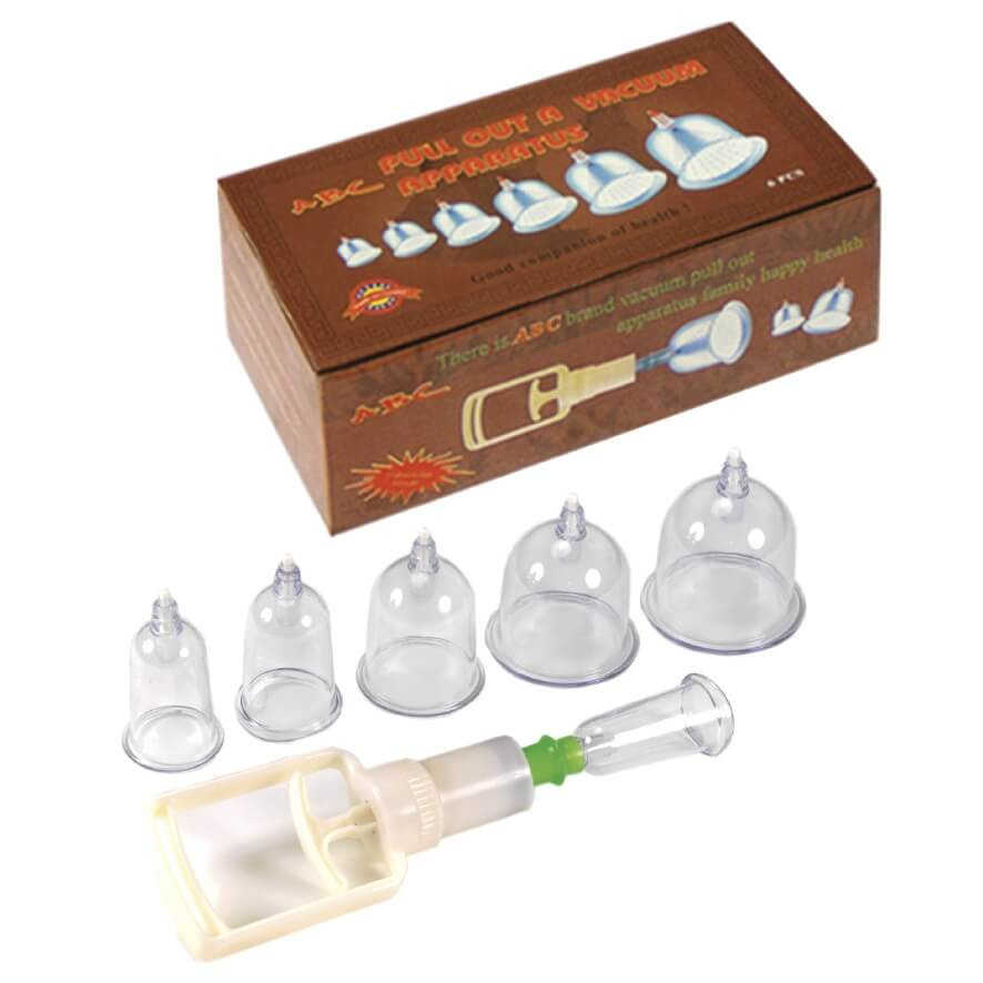 Rimba Cupping - set usisne pumpe (6 dijelova)