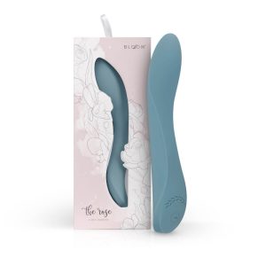 Bloom Rose - punjivi, silikonski vibrator za G točku