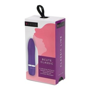 B SWISH Bcute Classic - vodootporni vibrator ruž (ljubičasti)