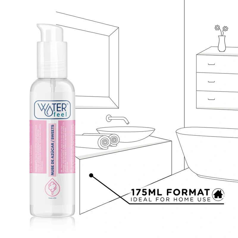 Lubrikant na bazi vode Water feel 175 ml – šećerna vuna - Slika 5