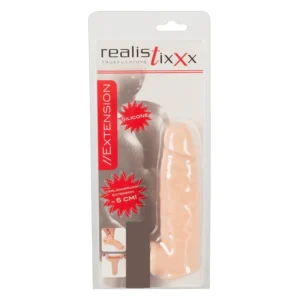 Realistixxx - omotač penisa s prstenom za testise - 16 cm