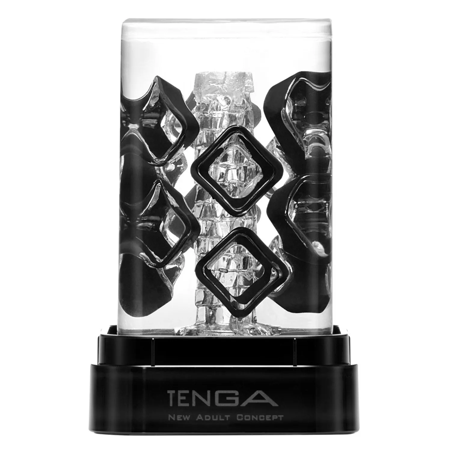 TENGA Crysta - četvrtasti masturbator (blok) - Slika 2