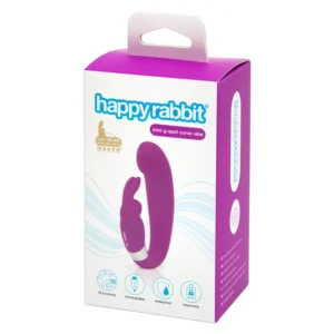 Happyrabbit Mini G - vibrator za G-točku klitorisa na baterije