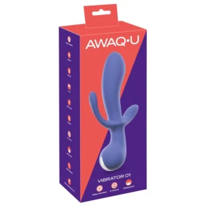 AWAQ.U 1 - punjivi vibrator s 3 zupca