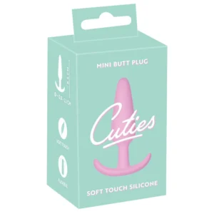 Cuties Mini Butt Plug - silikonski analni Dildo - (2,1 cm)