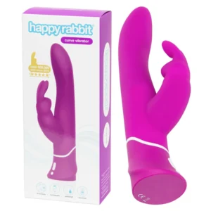 Happyrabbit Curve - vodootporni vibrator za klitoris na baterije