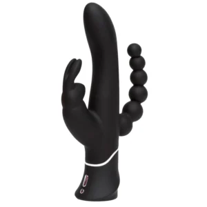 Happyrabbit Triple - punjivi klitoralni i analni vibrator