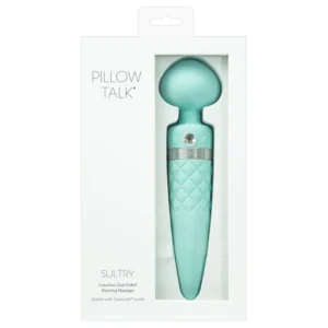 Pillow Talk Sultry - grijanje, 2-motorni masažni vibrator