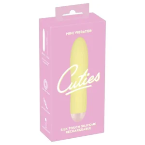 Cuties Mini Yellow - punjivi vibrator od silikona