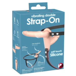 You2Toys - Strap-On - punjivi dvostruki vibrator s remenom
