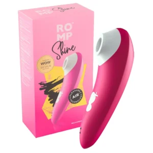 ROMP Shine - stimulator klitorisa na baterije, vodootporan zračni val