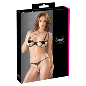Cottelli - set grudnjaka sa svjetlucavim vezenjem