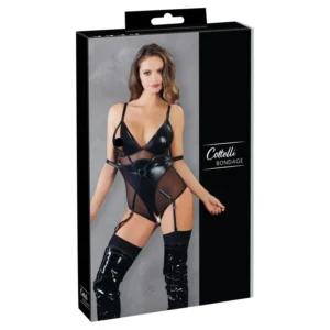 Cottelli Bondage - sjajno tijelo s držačima za ruke