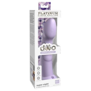 Dillio Super Eight - silikonski Dildo s ljepljivim potplatom (21cm)