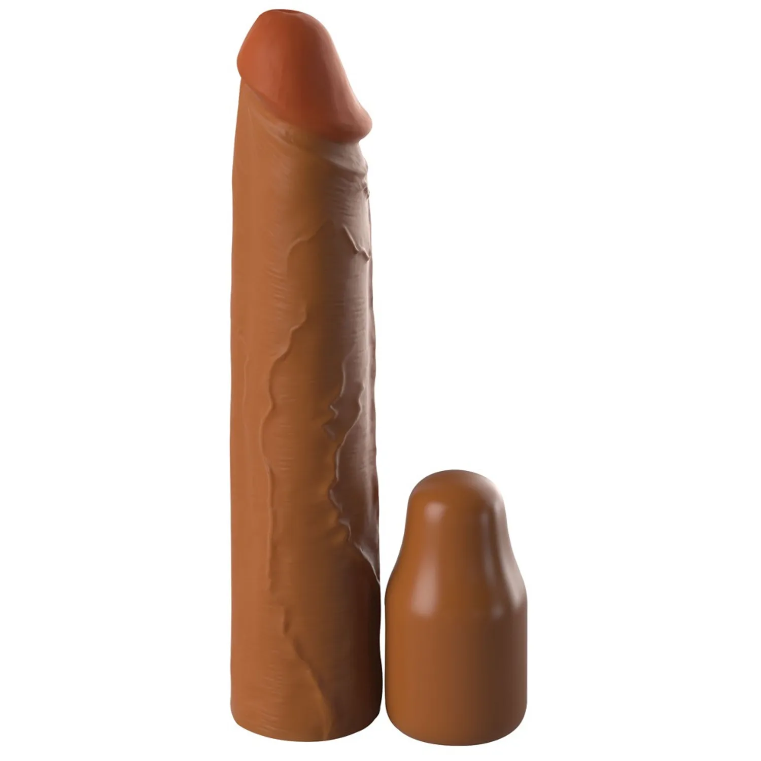 X-TENSION Elite 2 - omotač penisa izrezan na veličinu (smeđi) - Slika 2
