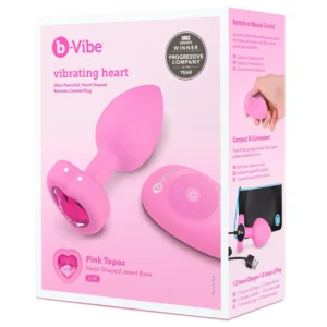 b-vibe heart - punjivi, radio analni vibrator